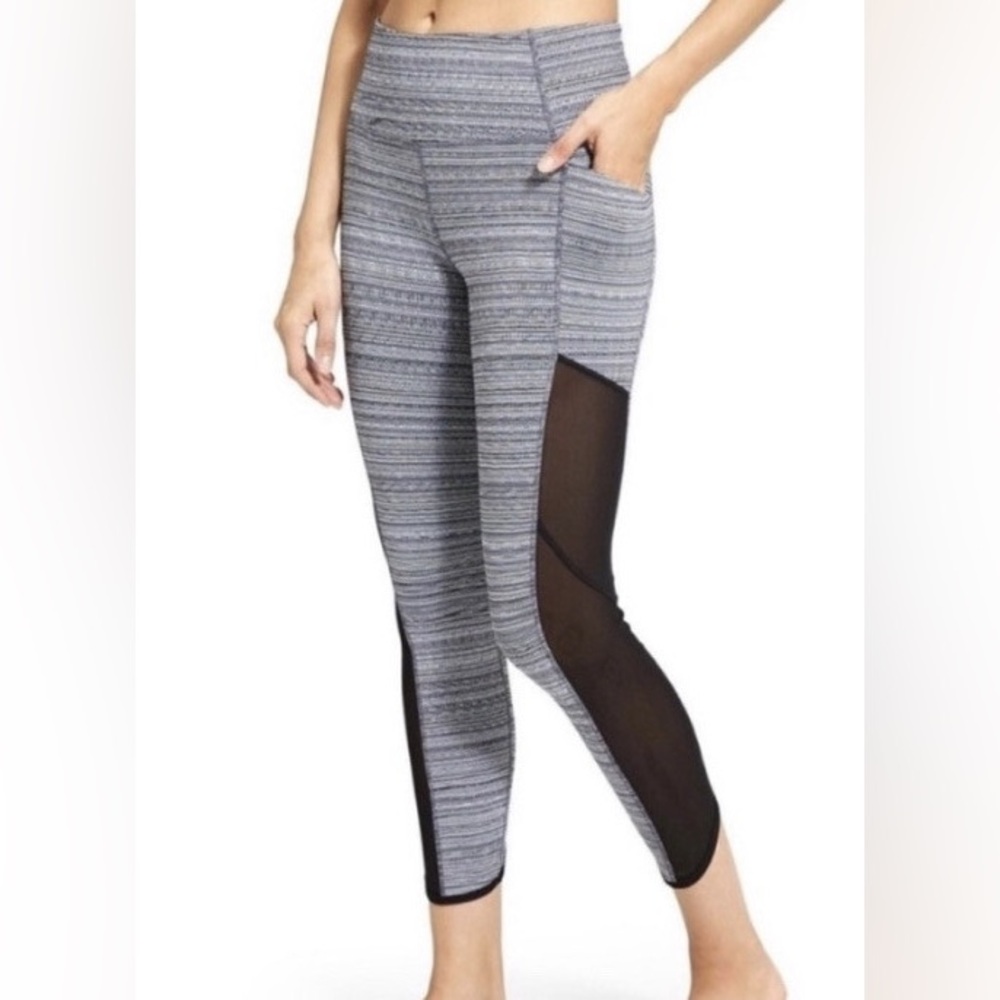 Athleta Chaturanga Mesh Side Leggings